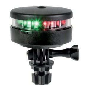 Navilight 1 NM Luz de Navegación Bicolor 360º con 3 Fijaciones
