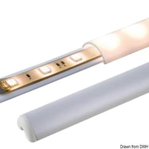 Perfil para empotrar tiras LED