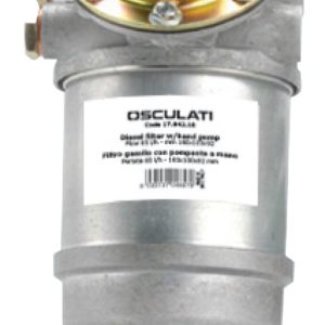 Filtro purificador de combustible diesel.