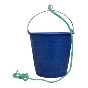 Cubo De Plástico Con Capacidad Para Cuerda Lt.10 – Cubo De Plástico