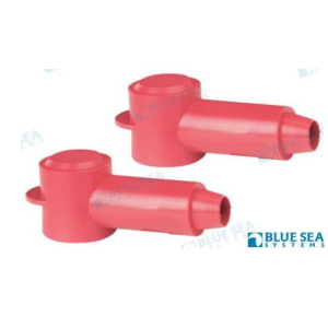 Terminal con Protector 3/0-4/0 Rojo